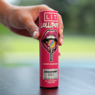 Strawberry Lollipopz 2 gram Disposable Vape D8